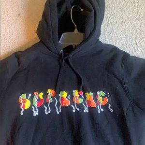 Supreme Hoodie - black